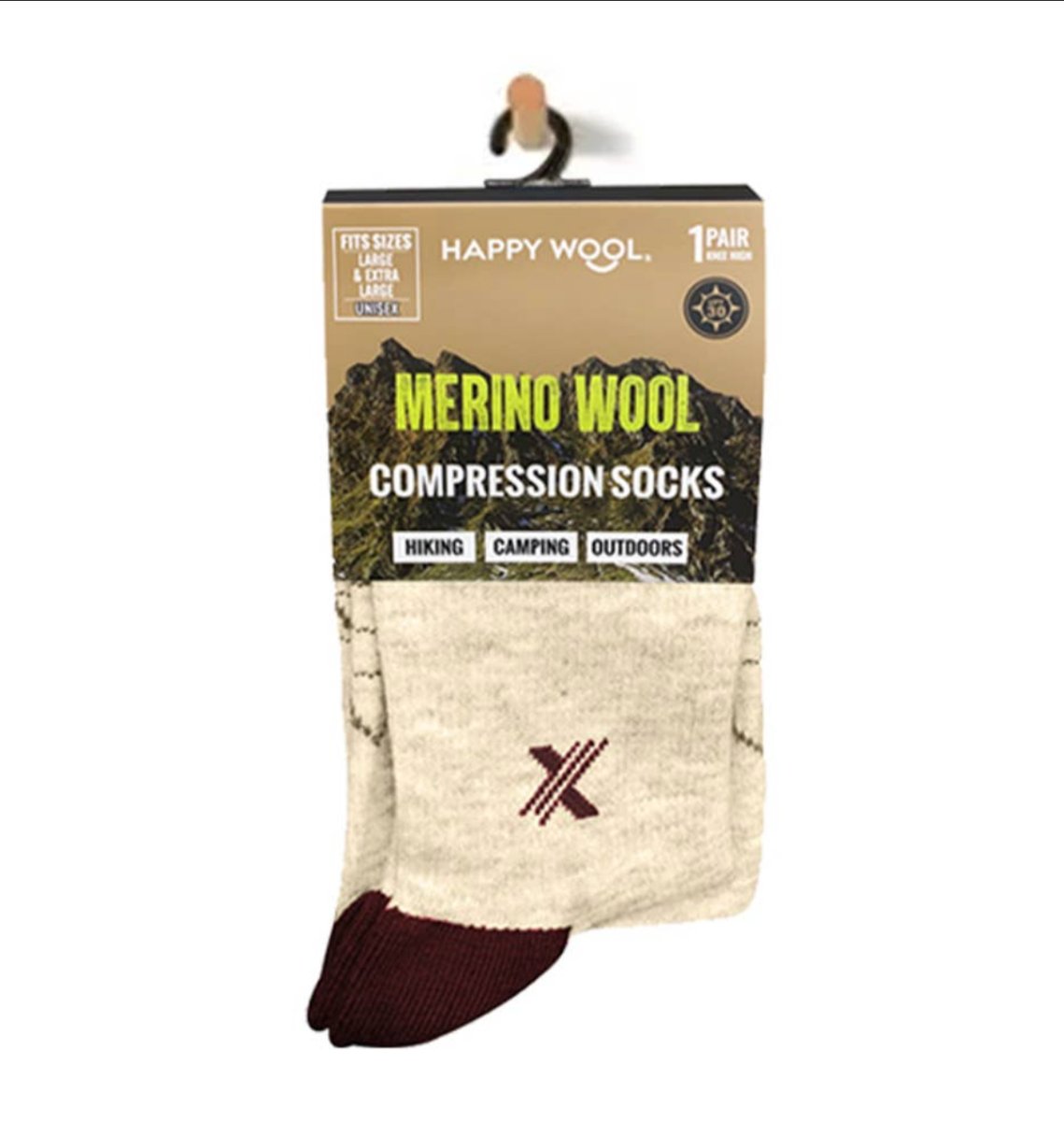 Merino Wool Socks-Hiking, Camping, Snow