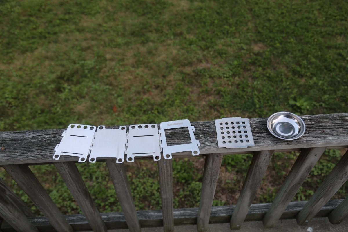 Survival Stove - Portable Mini Wood Burning by QUICKSURVIVE