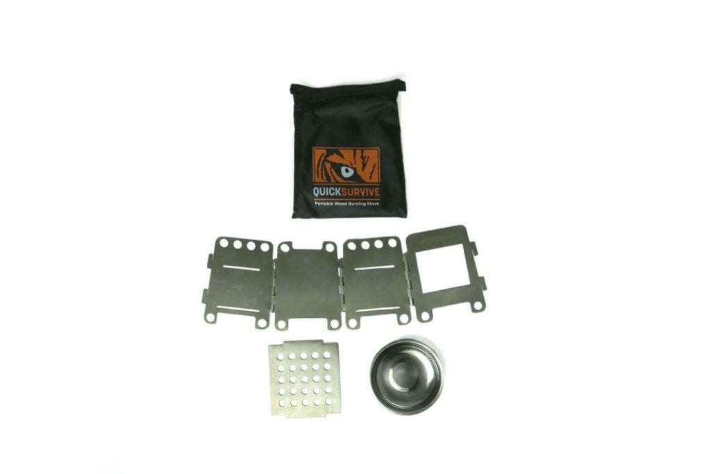 Survival Stove - Portable Mini Wood Burning by QUICKSURVIVE